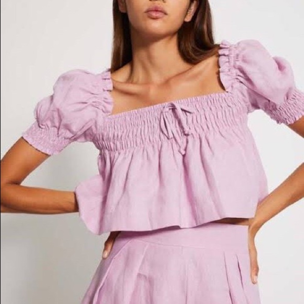 Faithfull the Brand Linen Top and Pants